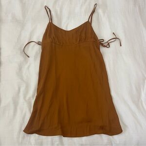Free People Intimately Rust Dress
